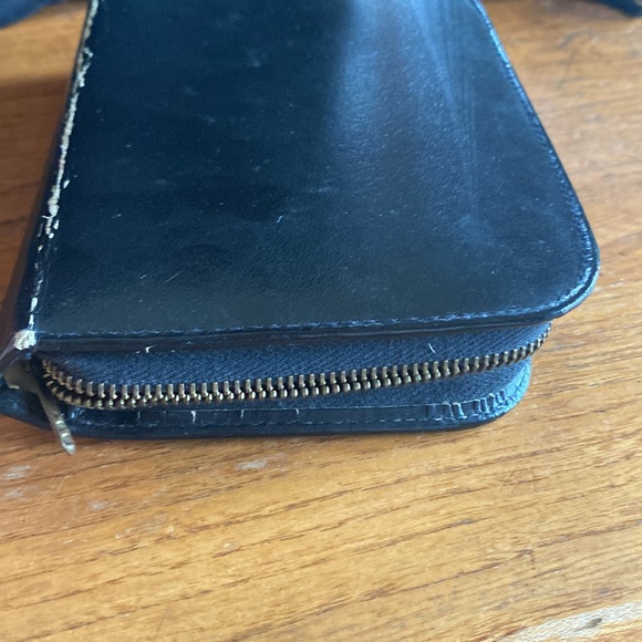 Vintage Kingsbridge Austria ground leather zippered card case & 2 decks of cards - Picture 7 of 11